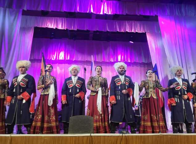 Ансамбль «Казачья застава» продолжает выездные выступления по Пензенской области